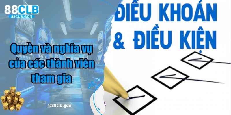 Quyền và nghĩa vụ của các thành viên tham gia